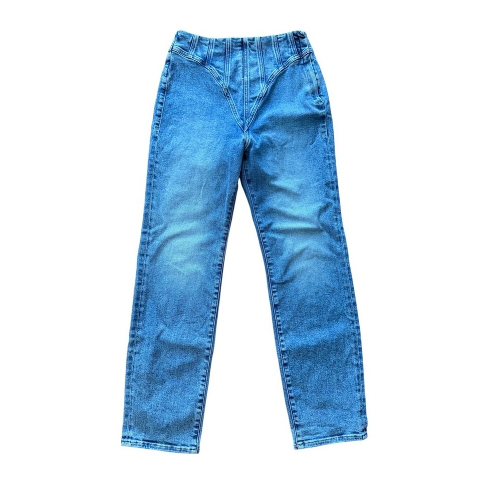 Good American Good Waist Classic Denim Jeans Size 6/28